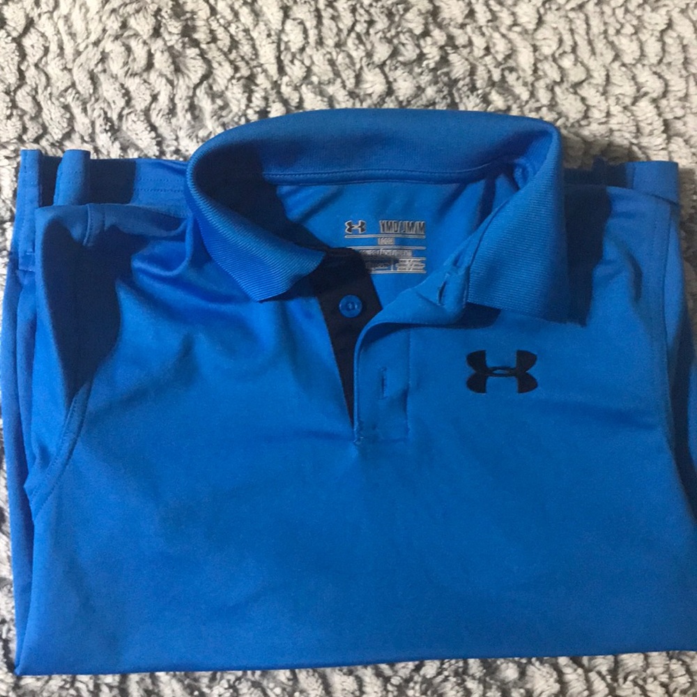 UA YOUTH MEDIUM POLO SHIRT